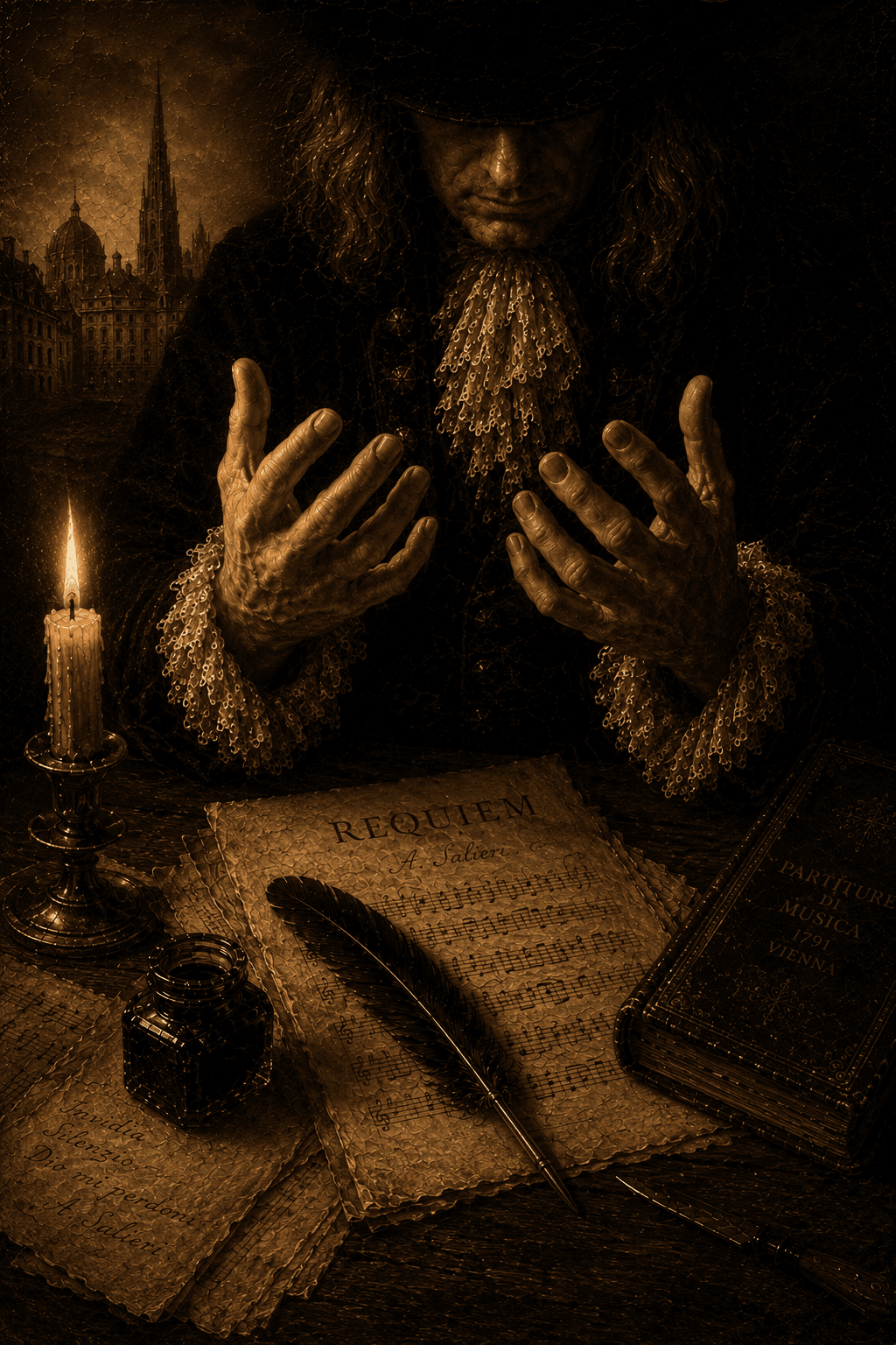 Salieri's Hands release art
